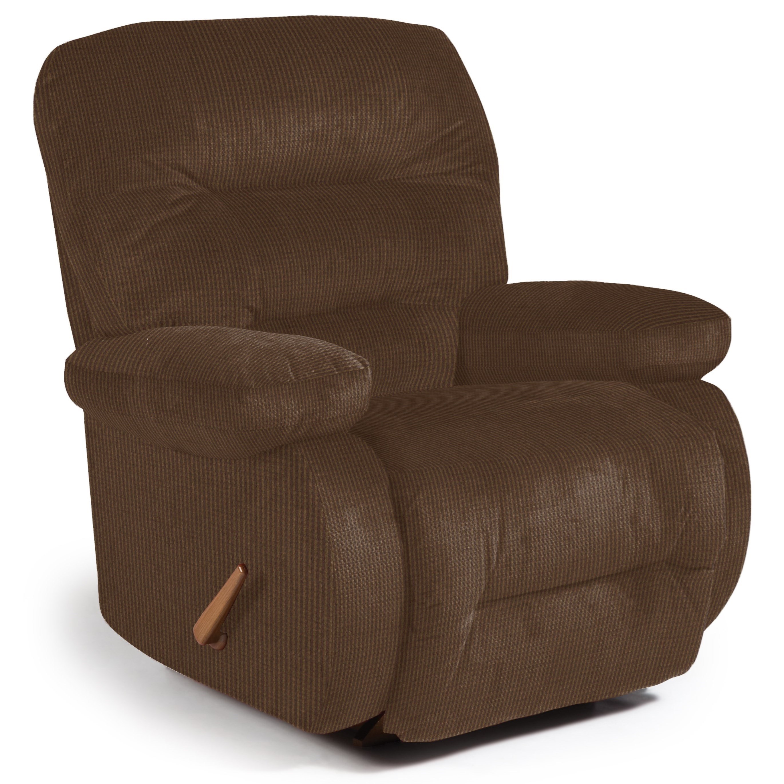 Best Home Furnishings Medium Recliners 8N47 Maddox Rocker Recliner with Line Tufted Back Simply Home by Lindy s Recliner Three Way